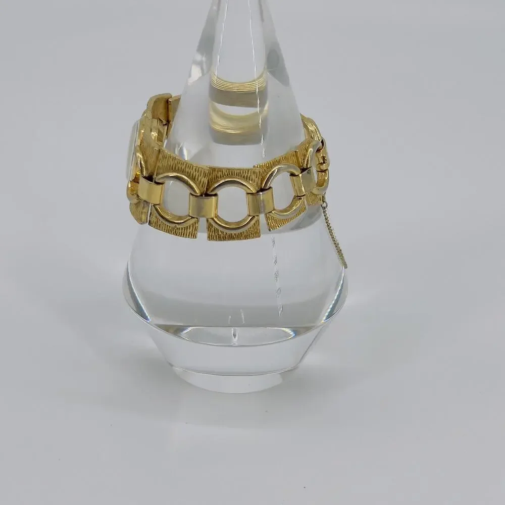 Rhapsody Royale Manual Wind Working Ladies Vintage Watch  Gold Tone
